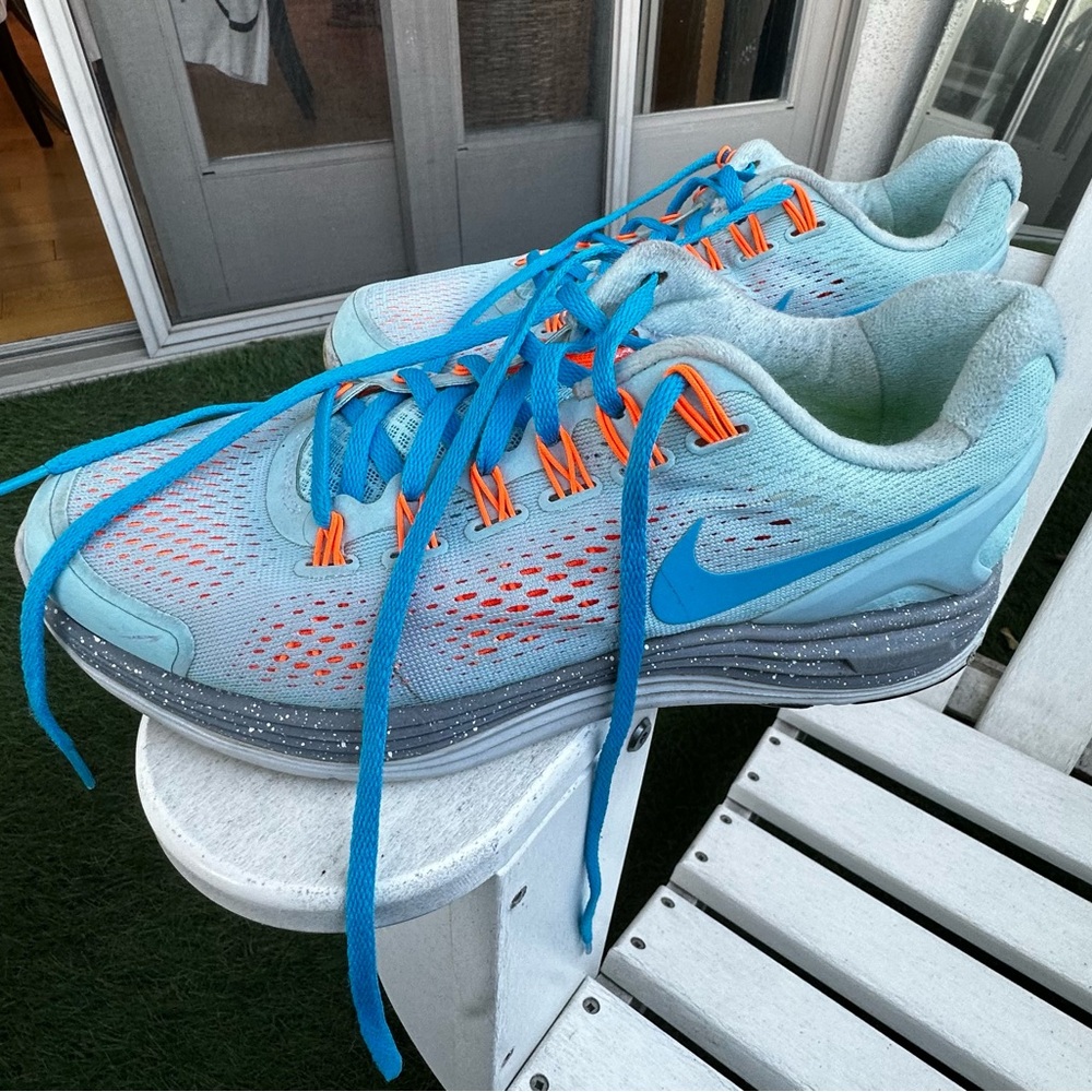 Nike Fitsole 2 Light blue with orange details